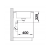 BLANCO ELON XL 8 S Silgranit, Czarny odwracalny, korek aut., InFino, 525885