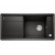 Zlewozmywak BLANCO FARON XL 6 S Silgranit, Czarny odwracalny, korek aut., InFino 525895