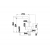 Bateria Blanco  LINUS-S Czarny mat 525807