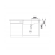 Zlewozmywak Blanco SUBLINE 700-U Level Czarny, InFino 526004