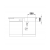 Zlewozmywak Blanco ZIA XL 6 S Czarny odwracalny 526024