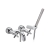 Bateria wannowa ścienna JAX chrom Daniel Rubinetterie J4302CR