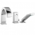 Bateria wannowa 3-otworowa LEVEL chrom Paffoni Rubinetterie LEA040CR
