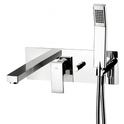 Bateria wannowa podtynkowa zespolona Paffoni ELLE EL001CR Chrom