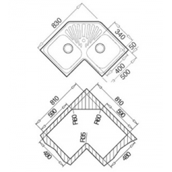 Zlewozmywak Teka ANGULAR CN stal polerowana 10118008